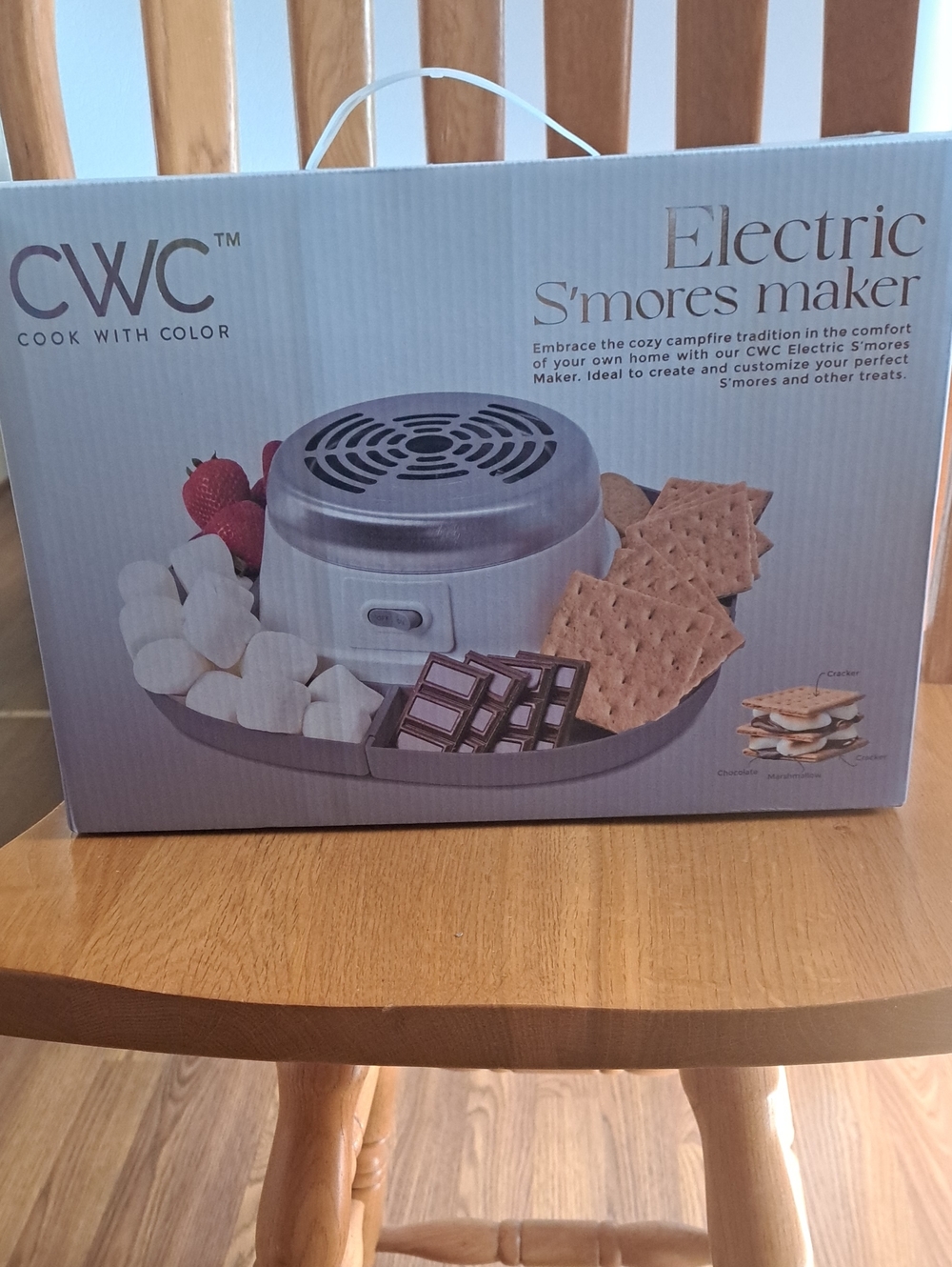 Electric S'mores Maker - White
